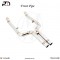 4X90mm Meisterschaft Stainless - GTC EV Control Exhaust for BMW F12/F13 (Coupe/Convertible) 650i -Cat-back is included